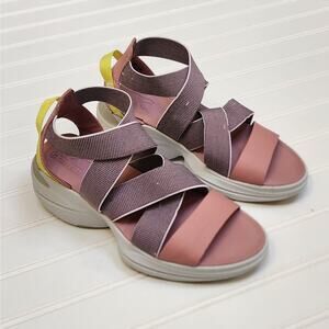 Sorel Women's Explorer Blitz Multistrap Sandals Size 6.5 Pink